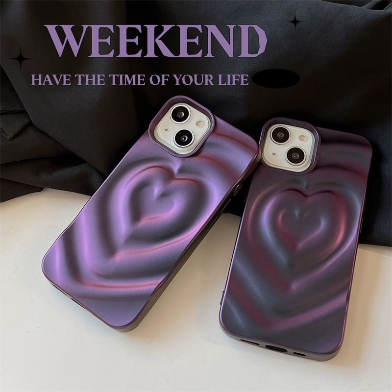 Elliure - Hart telefoonhoesje - iPhone 15 Pro Max / 15 Pro / 15 Plus / 15 / 14 Pro Max / 14 Pro / 14 Plus / 14 / 13 Pro Max / 13 Pro / 13 / 13 mini