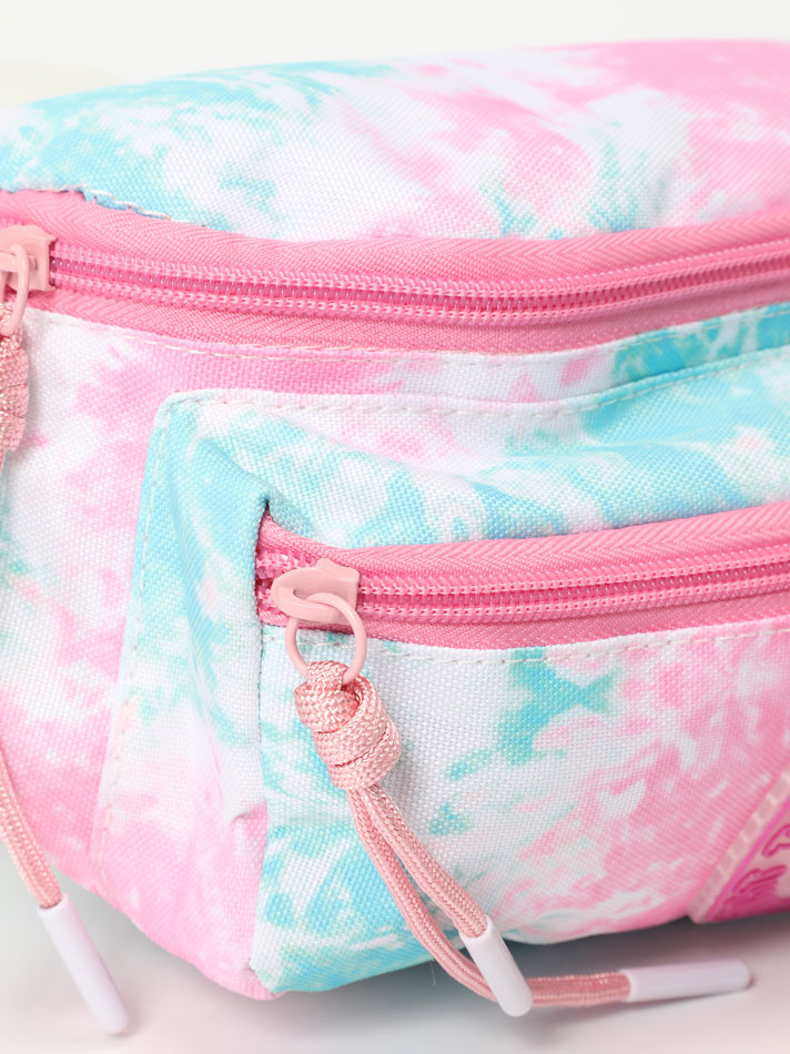 Pochete tie-dye - Ombré fúcsia