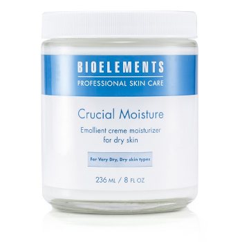 Bioelements Creme hidratante Crucial Moisture (Tamanho profissional, p/ a pele seca) 236ml/8oz