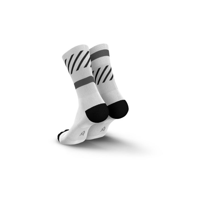 Incylence Unisex Strømper Running Disrupts Socks Hvid
