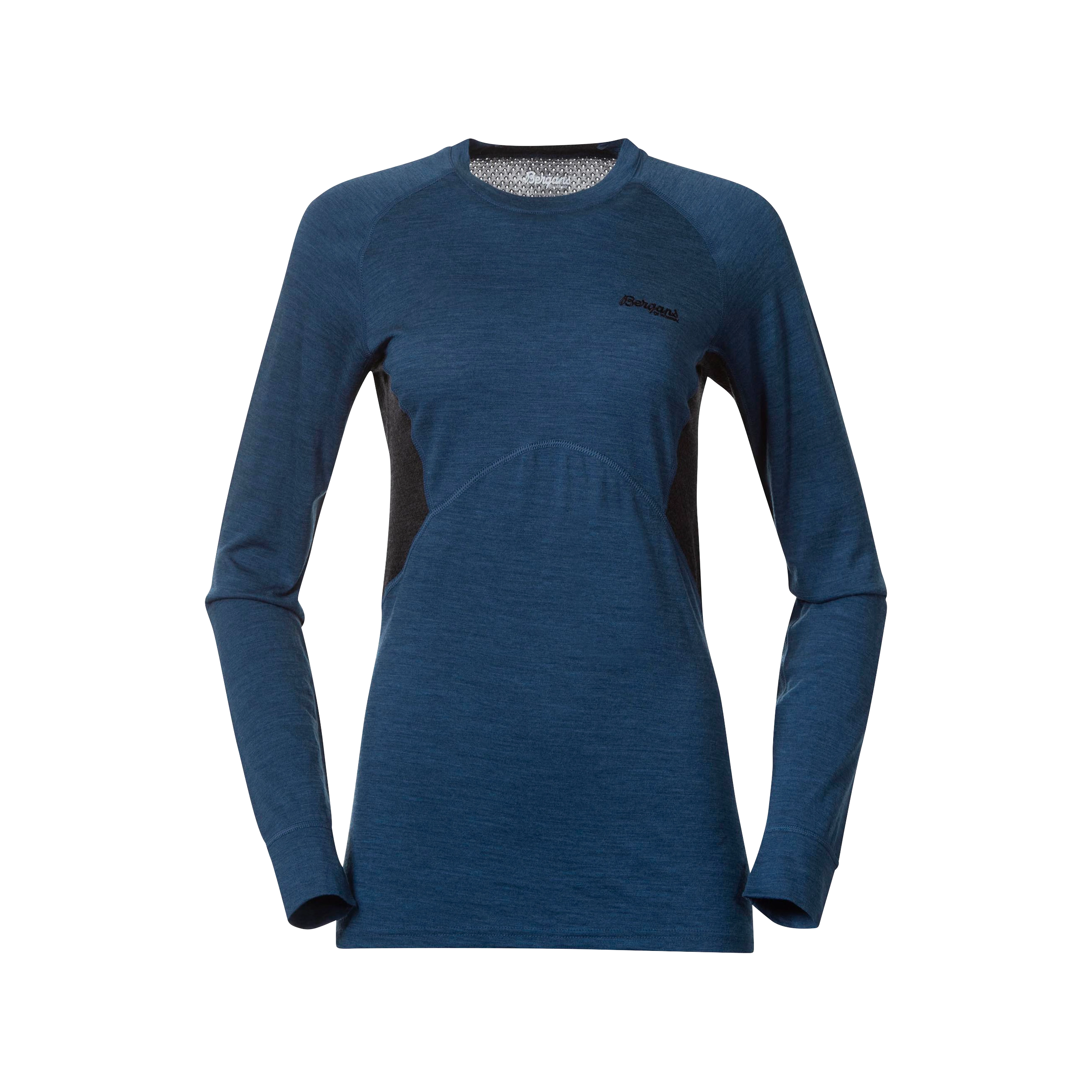 Inner:Pure W Long Sleeve Orion Blue / Solid Charcoal