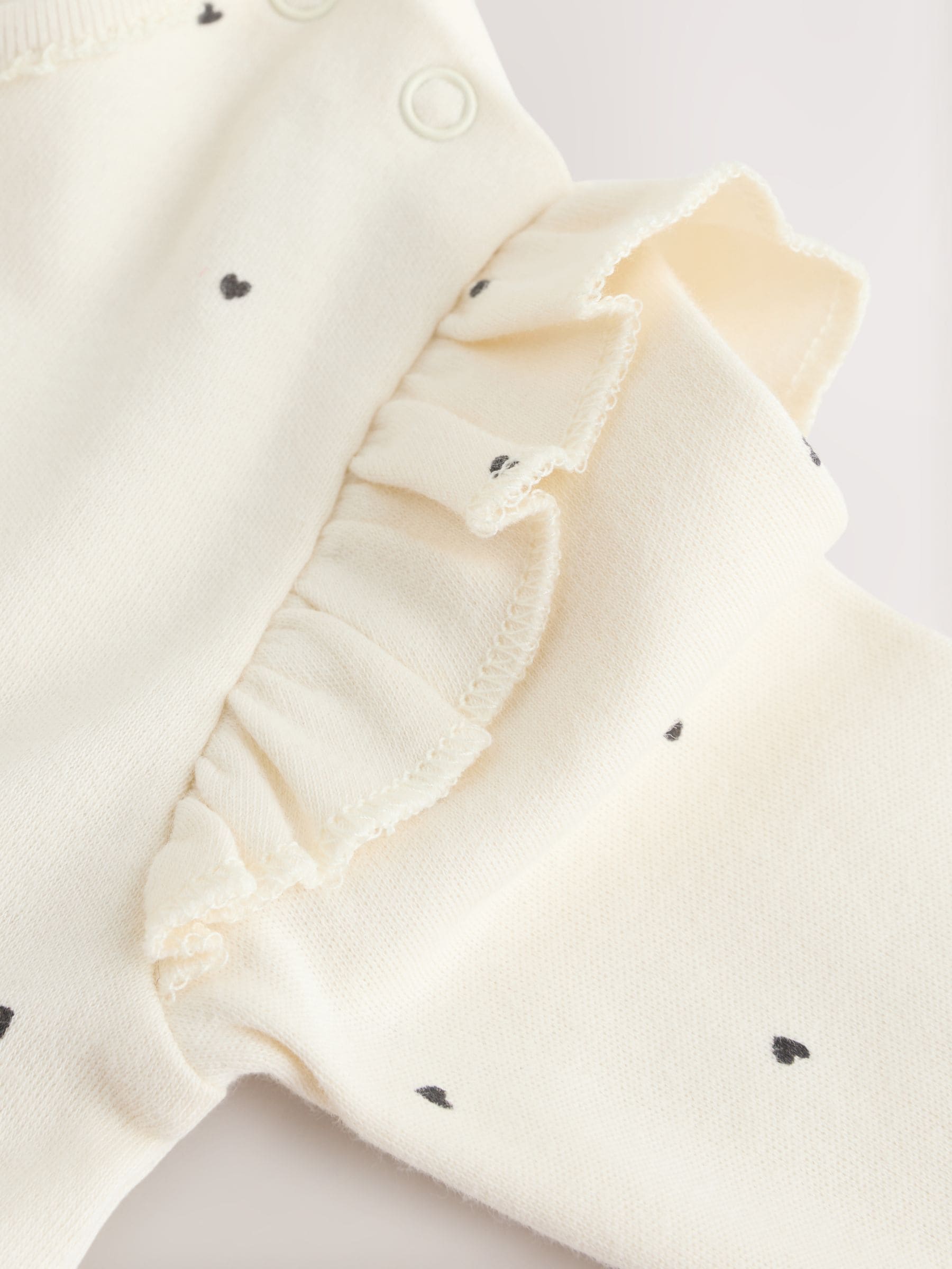 Rode/crèmekleurige tutu-kerstman - Baby-pyjama (0mnd-2jr)