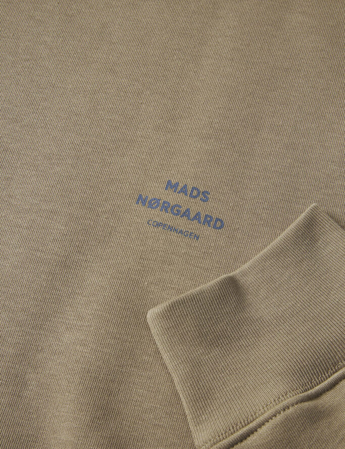 Mads Nørgaard - Copenhagen Standard Crew Logo Sweat Brun