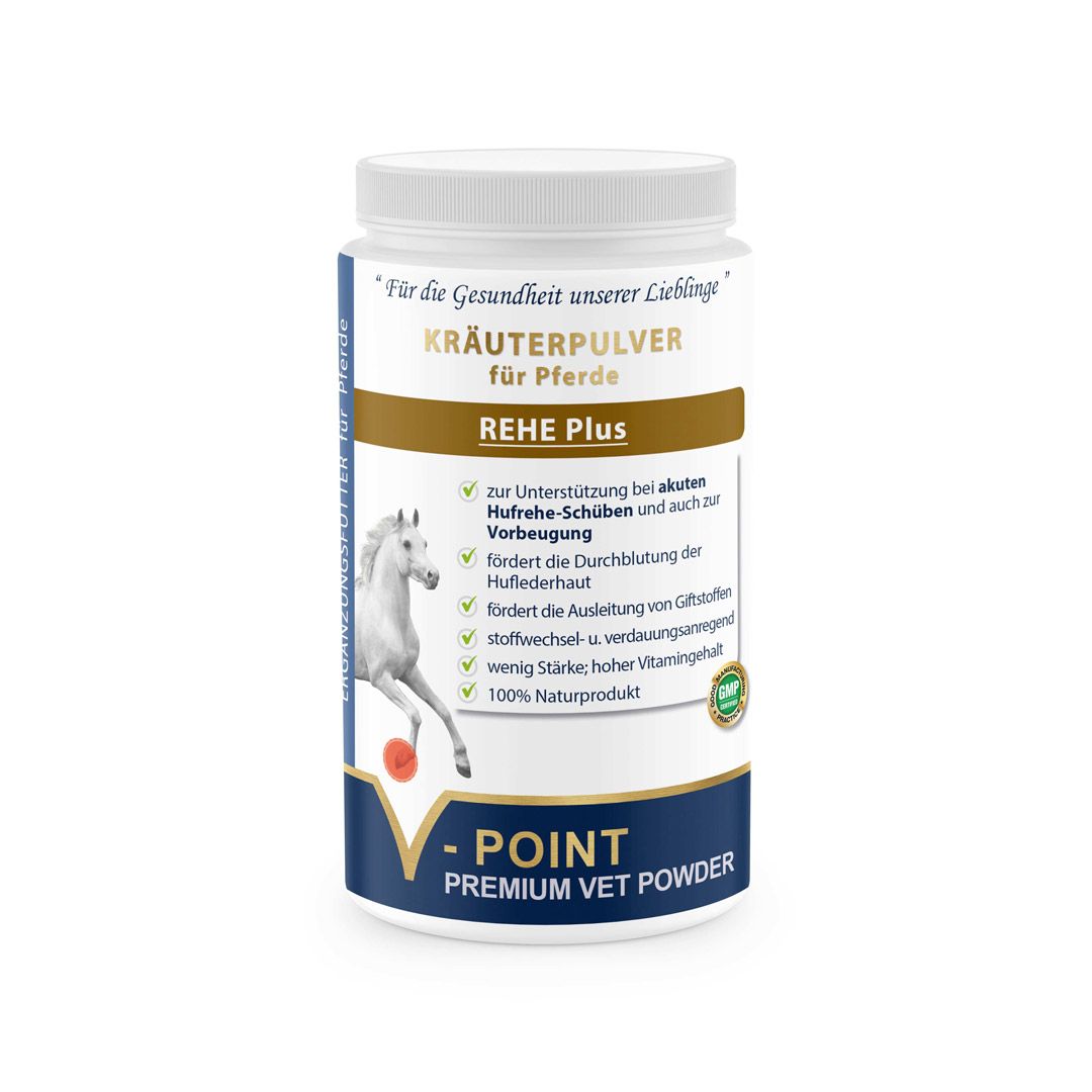 V-POINT® REHE Plus – Unterstützung bei Hufrehe - 100% pflanzlich