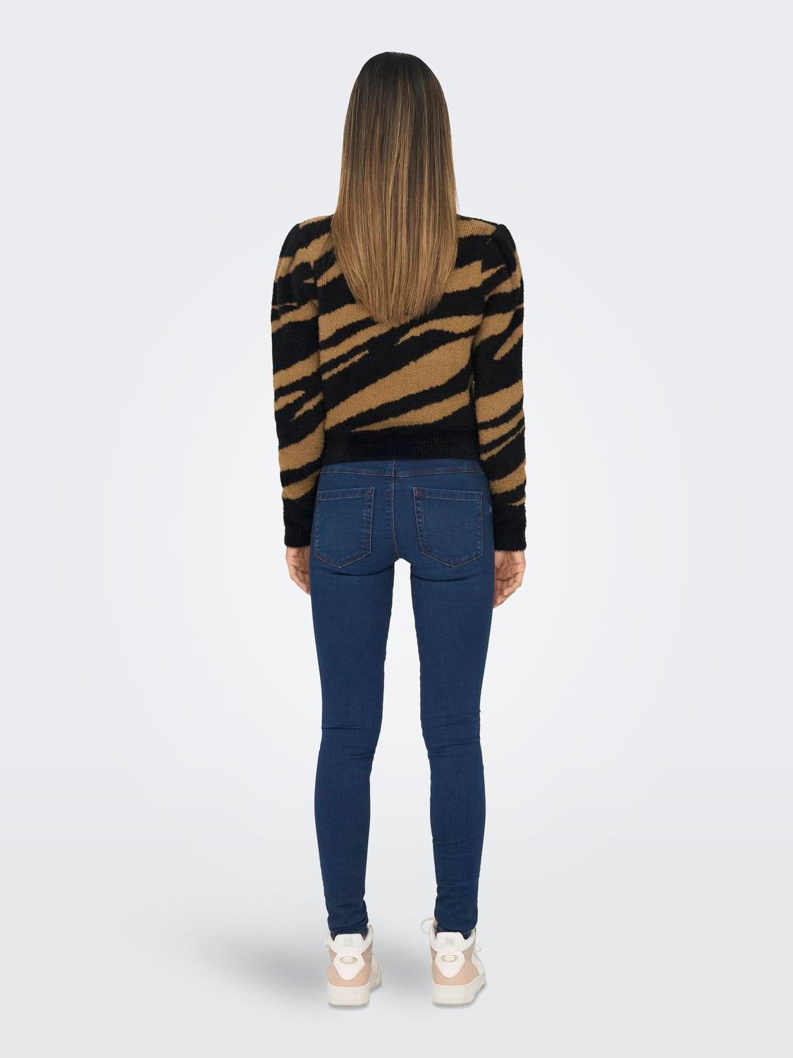 ONLELLA Strickpullover Black
