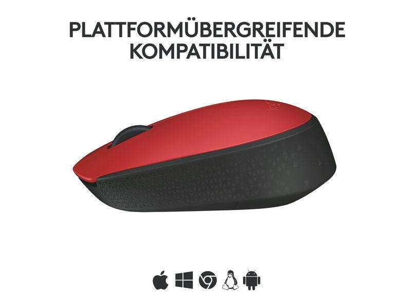 Logitech Mobile Maus M171 , kabellos Kleine Wireless-Maus für Links- & Rechtshänder mit bis zu 12 Monaten Batterielaufzeit
