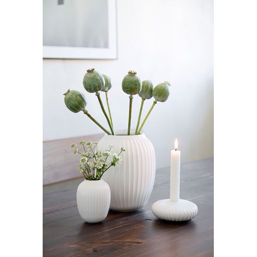 Kähler Hammershøi Vase, Hvid, 10 cm