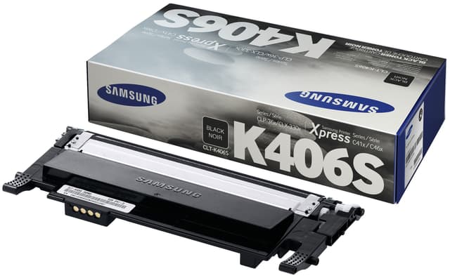 Samsung tonerpatron CLT-K406S Sort