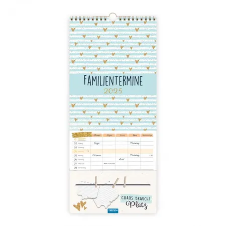 Trötsch Premium-Kalender Familientermine 2025