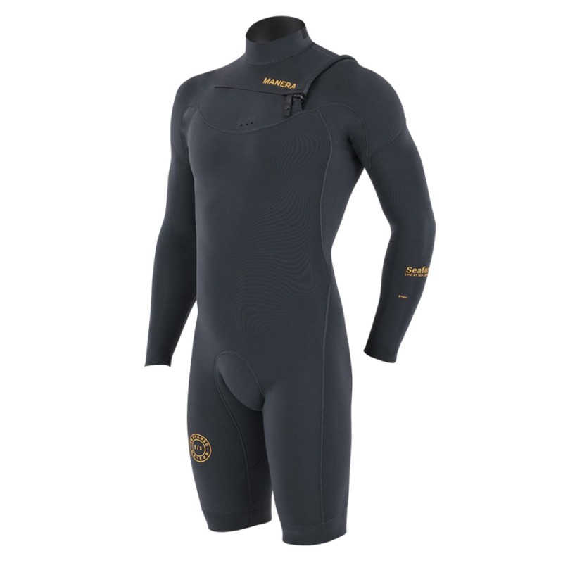Shorty Néoprène Homme Manera Seafarer Hybrid 3/2m 2023 - Anthracite - The Corner Shop