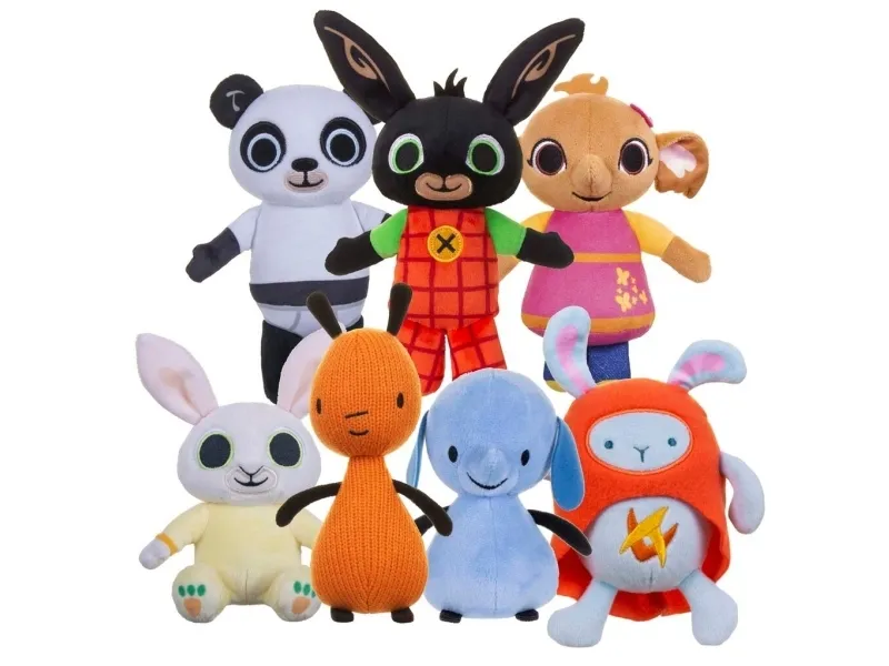 Bing and Flop Soft Toys - Assorteret