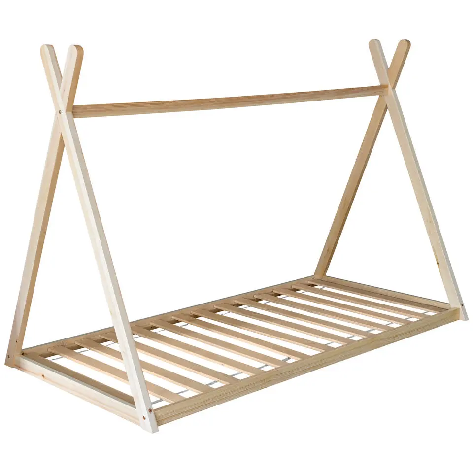 Happy Garden Bed VALENTIN - Bruin - Hout