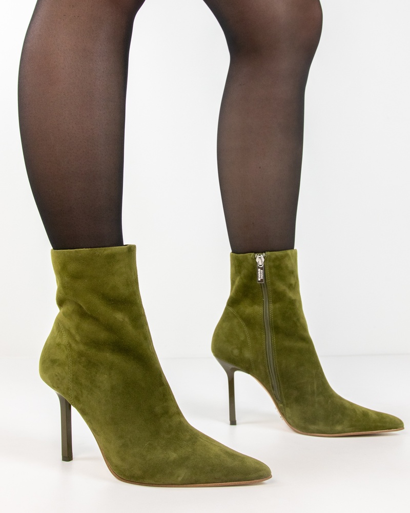 Steve Madden Iyanna Enkellaarsjes  - groen