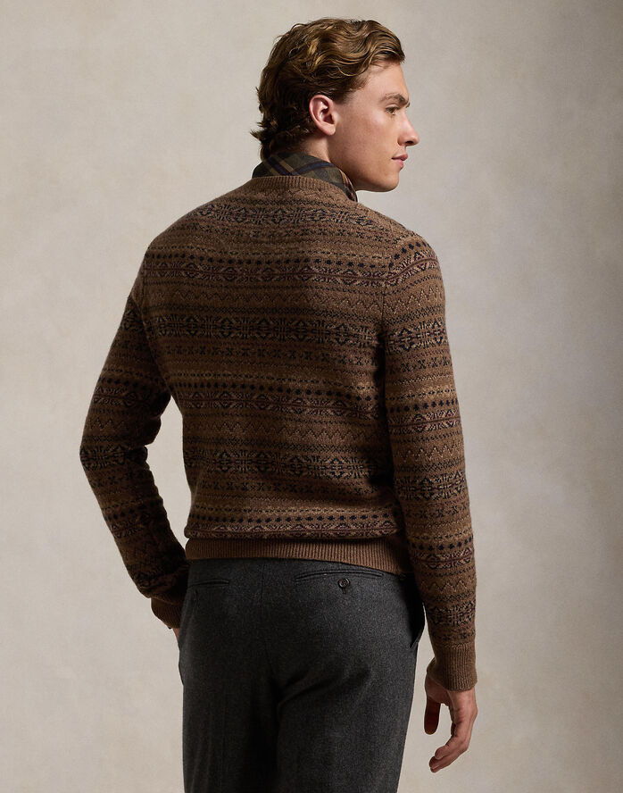 Polo Ralph Lauren 2/17-5 WOOL RWS-LSL-PLO Camel combo