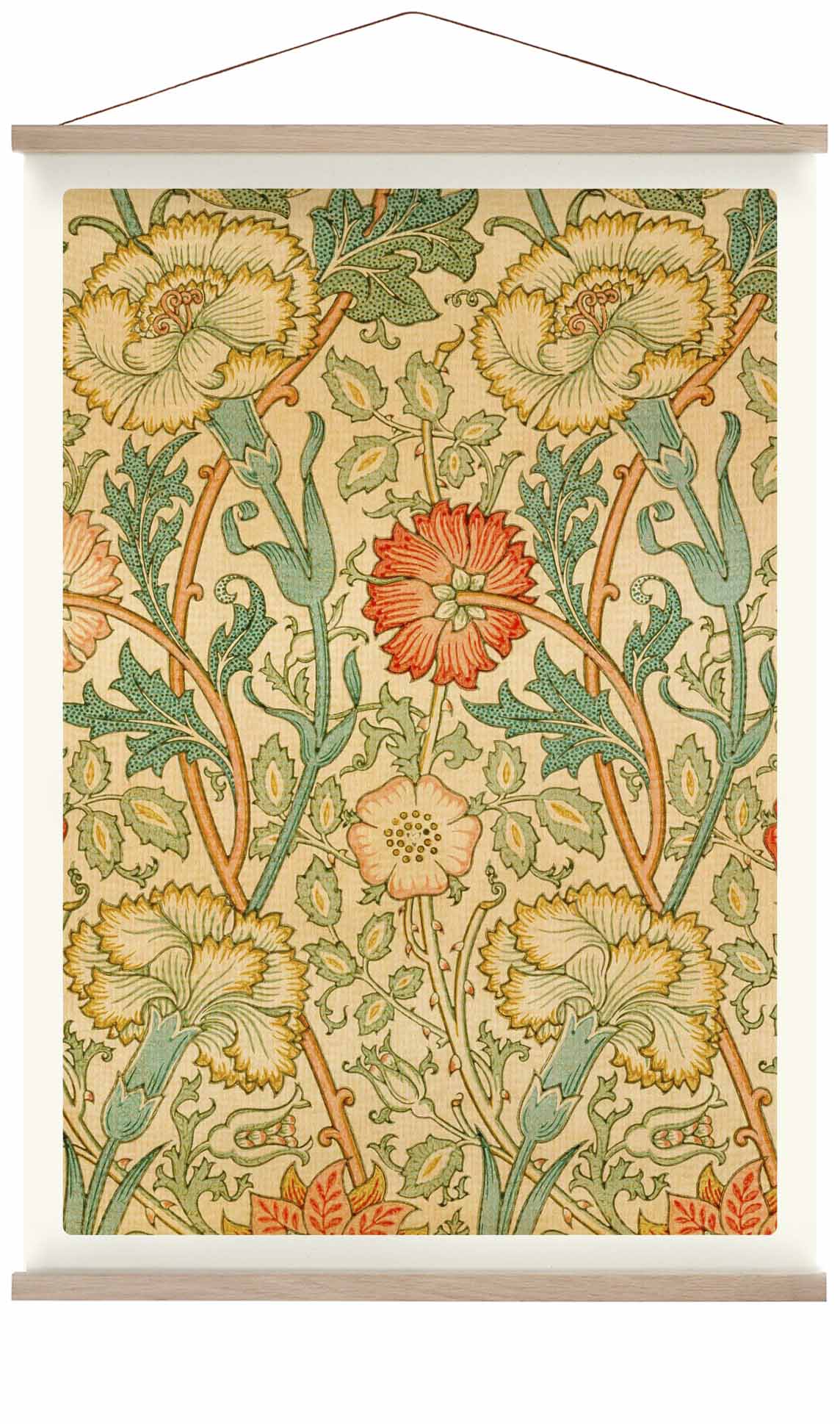 William Morris Rosa und Rose