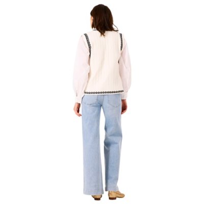 Gilet femme avec ceinture GARCIA