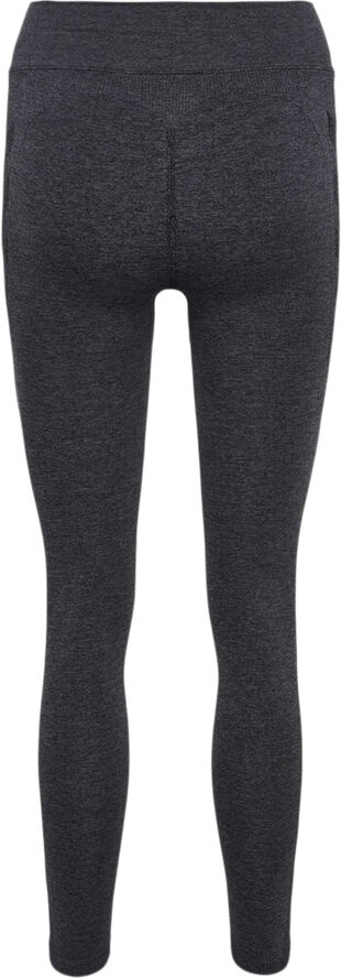 Hummel HMLCI Seamless Mid Waist Scrunch tights Sort