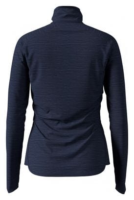 Gilet Odlo Steam Bleu Femme