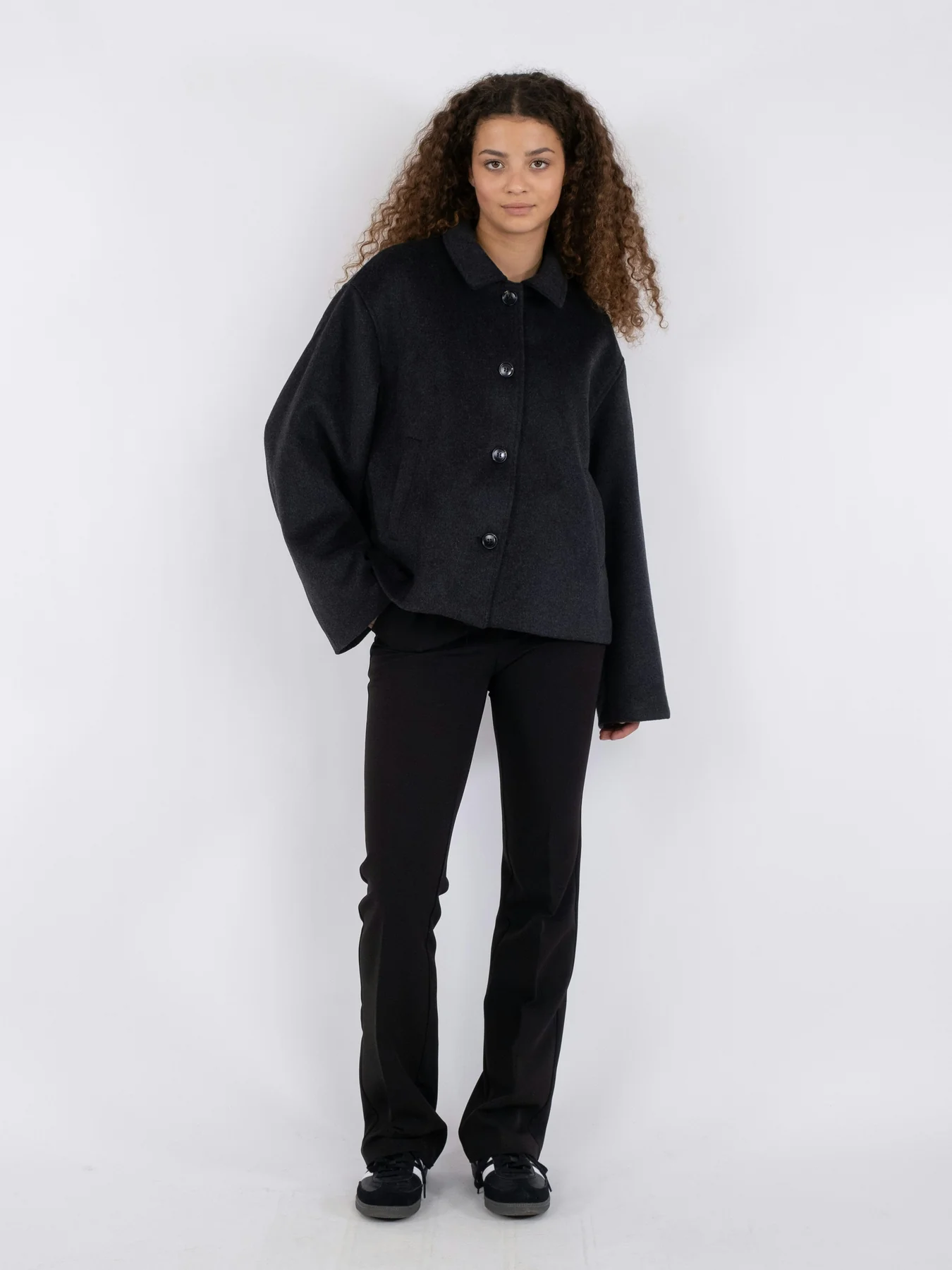 Neo Noir Hamra Wool Jacket antracit