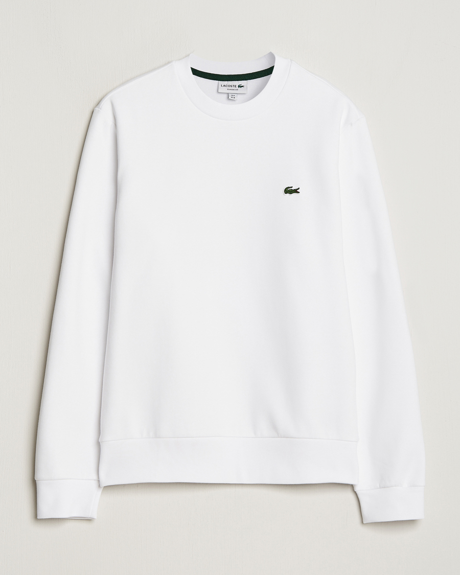 Lacoste Crew Neck Sweatshirt White
