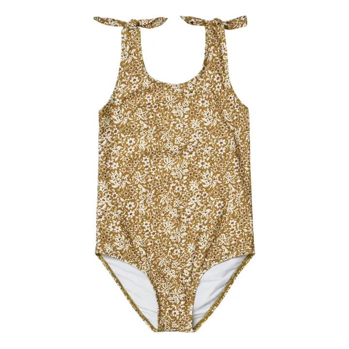 Rylee + Cru Maillot de Bain Imprimé Floral | Ocre