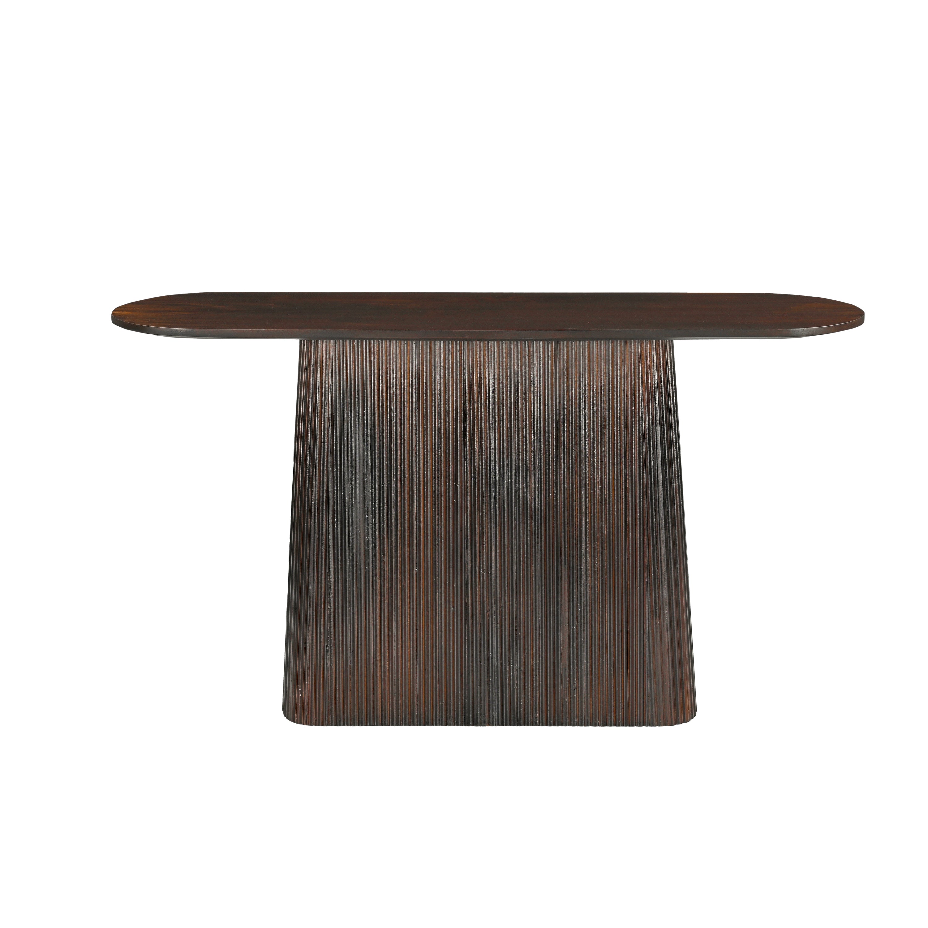 Livingfurn - Wandtafel Salvator Walnut 140cm - Mangohout