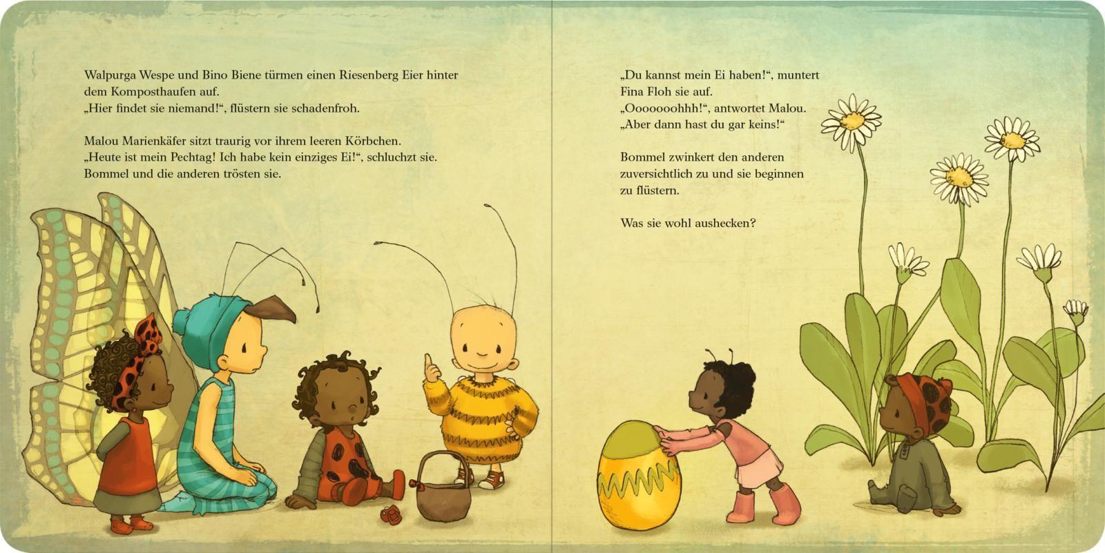 Die kleine Hummel Bommel feiert Ostern