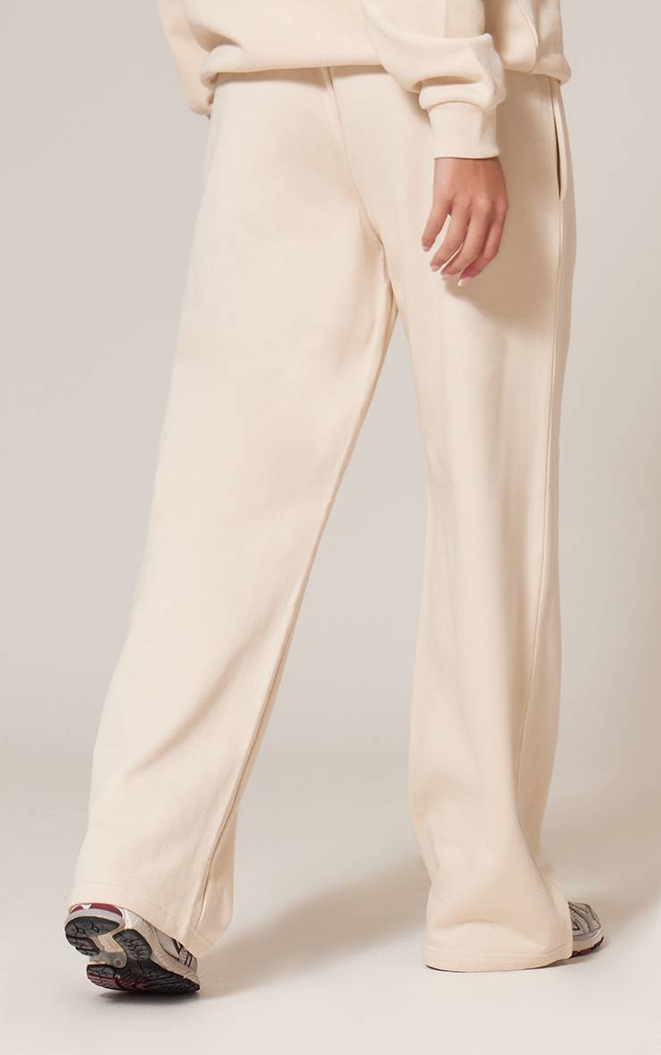 Ecru Jogging Large En Molleton Premium