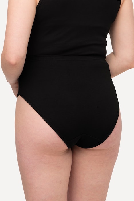 Slips, 2er-Pack, uni, Biobaumwolle