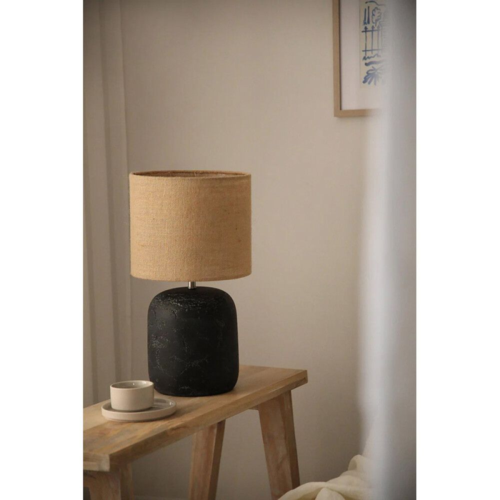 BORDLAMPE MARKSLÖJD MONTAGNA 45CM SVART