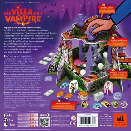 Drei Magier® Die Villa der Vampire, Kinderspiel