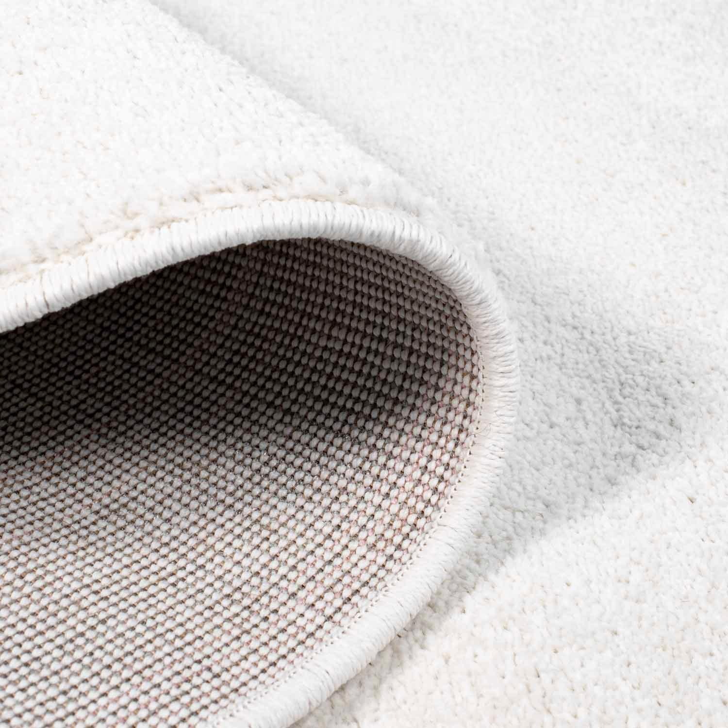 Carpet City Teppich »Moda Soft 2081« rechteckig 11 mm Höhe Kurzflor, Uni-Farben, Weicher Flor