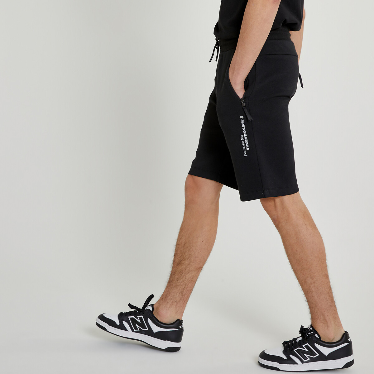 COLEÇÕES LA REDOUTE<br>Bermudas de fleece técnico