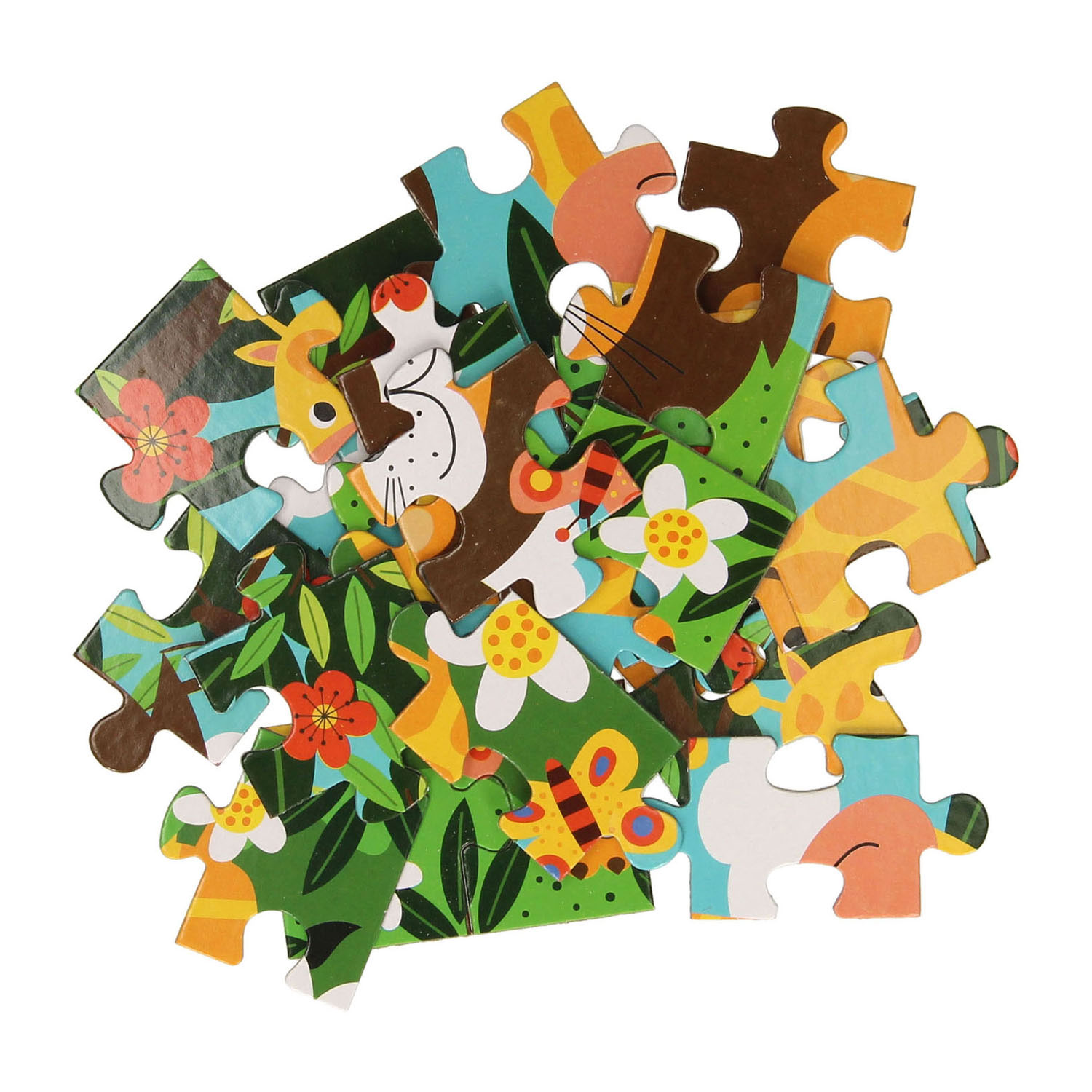 Mini Puzzel Divers, 24st.