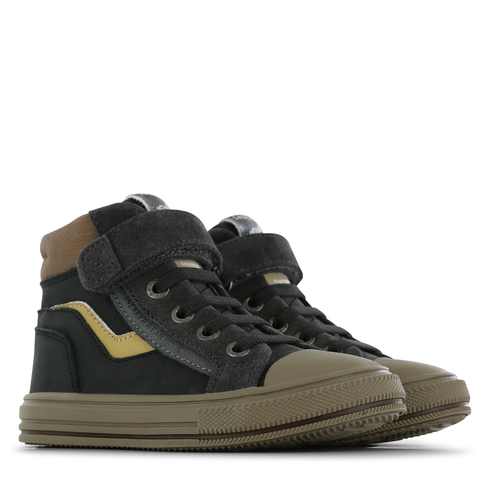 Shoesme schwarz hohe Sneaker