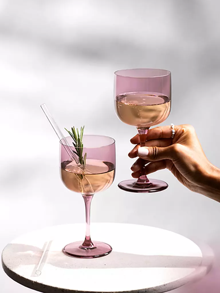 LIKE BY VILLEROY & BOCH Weinglas/Weinkelch 2er Set LIKE GLASS 270ml Grape beere