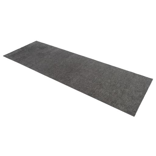 Tica Copenhagen Unicolor Gulvtæppe, Steelgrey, 90x200 cm