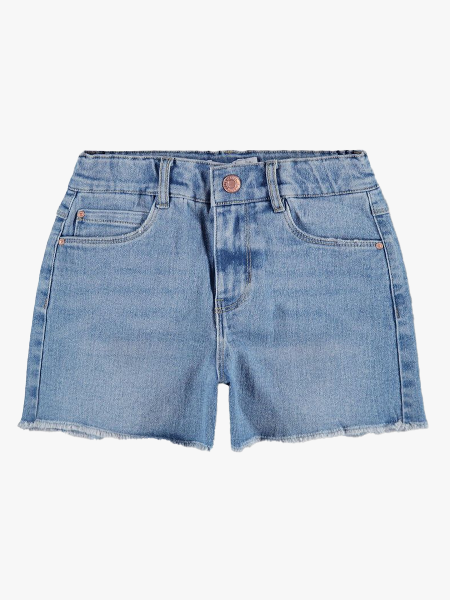 Rose High Waist Mom Denim Shorts