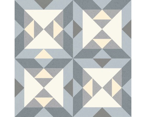 Porseleinen wand- en vloertegel Heritage tacogrijs in 76 verschillende designs 16,5 x 16,5 cm