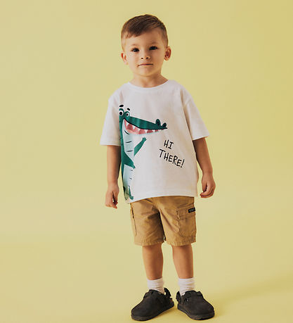 Name It T-Shirt - NmmHelge - Lucent White