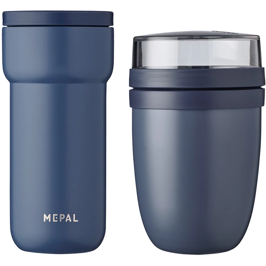 Mepal Thermo-Lunchset Ellipse 2er Set dunkelblau