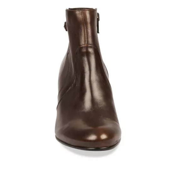 Bottines MARRON MEGIS ELEGANT