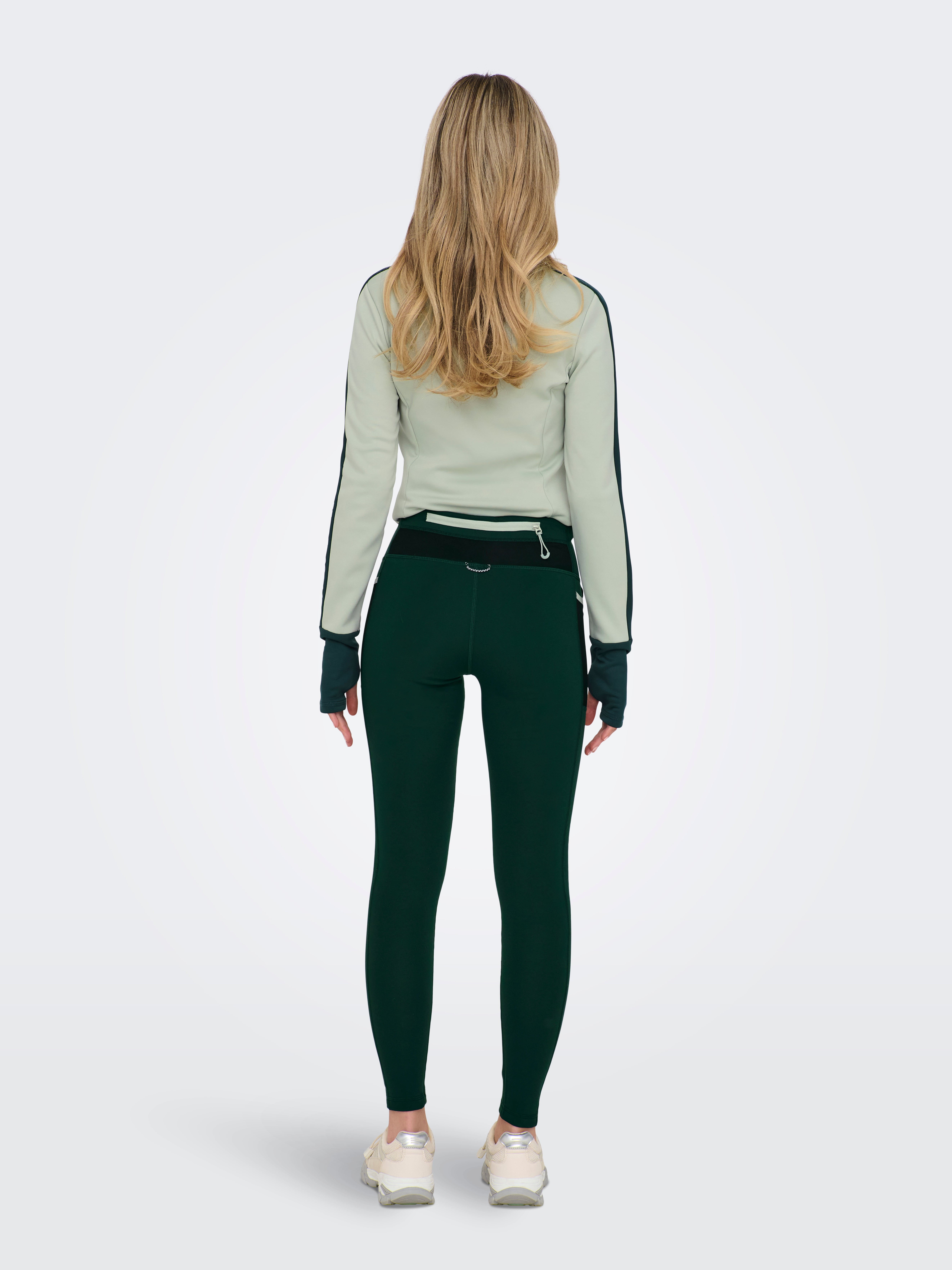 ONPRYA-2-STONE Hohe Taille Enger Schnitt Sportleggings Scarab