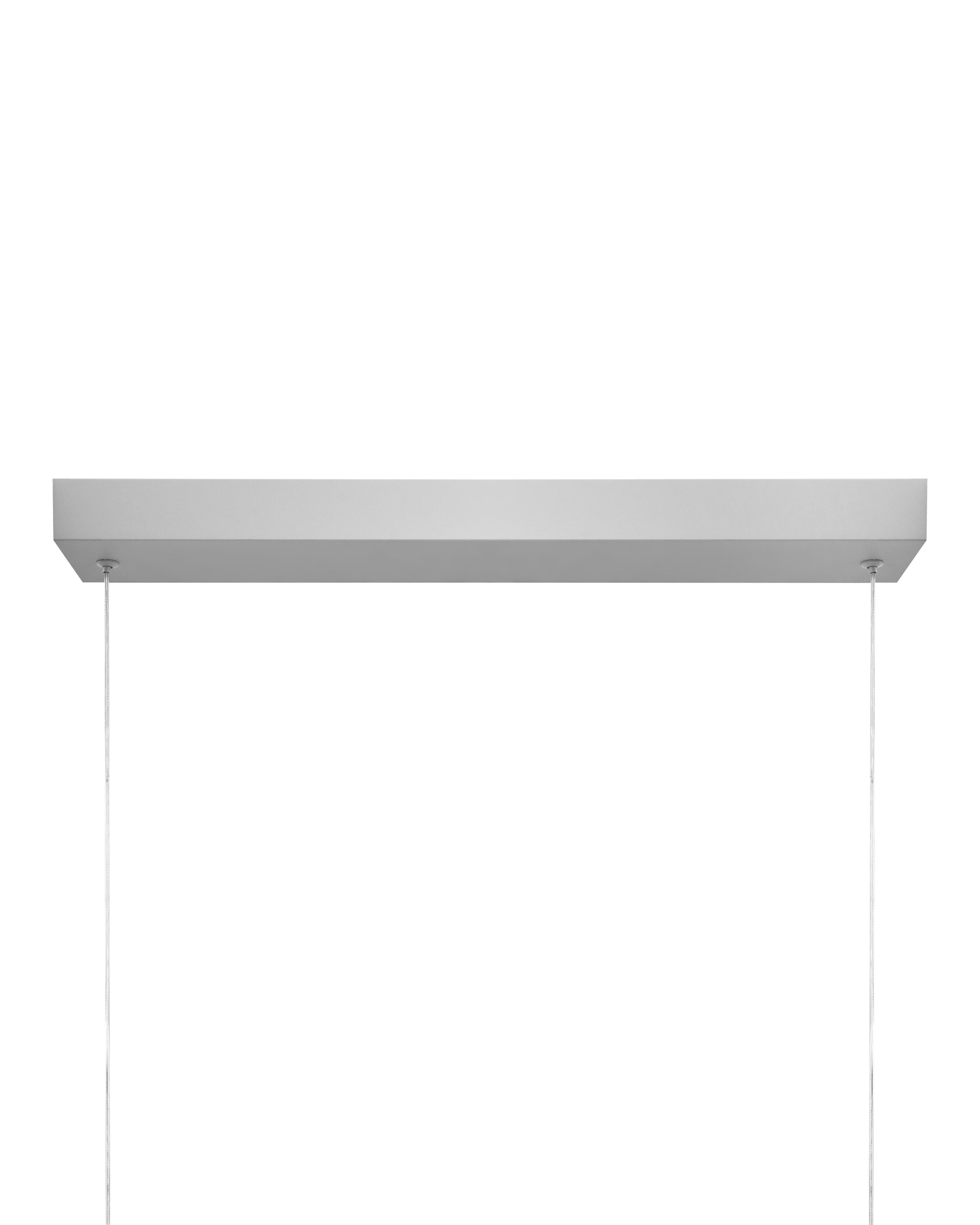 LED hanglamp KHUTTI met afstandsbediening met dimmer Metaal Wit