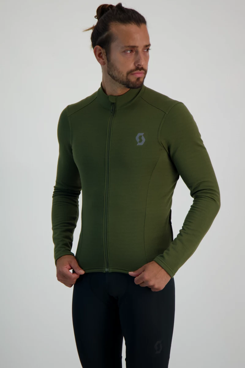 SCOTT Gravel Warm Merino Herren Biketrikot