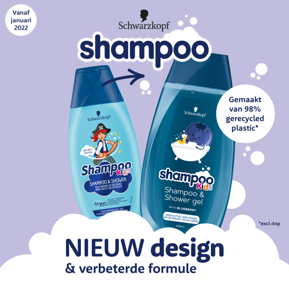 Schwarzkopf Kids Boys Piraat Shampoo en Douchegel250 ml