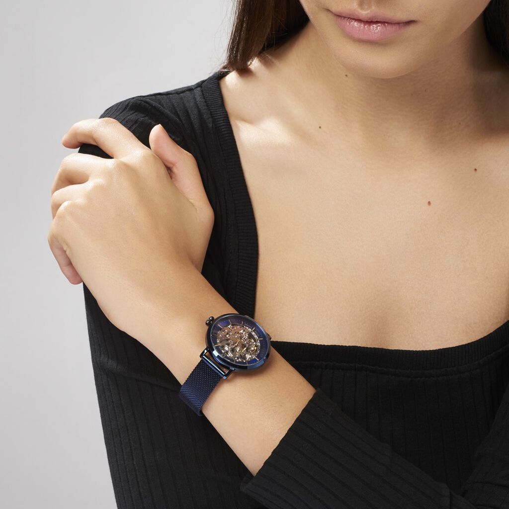 Montre Pierre Lannier Automatic Bleu