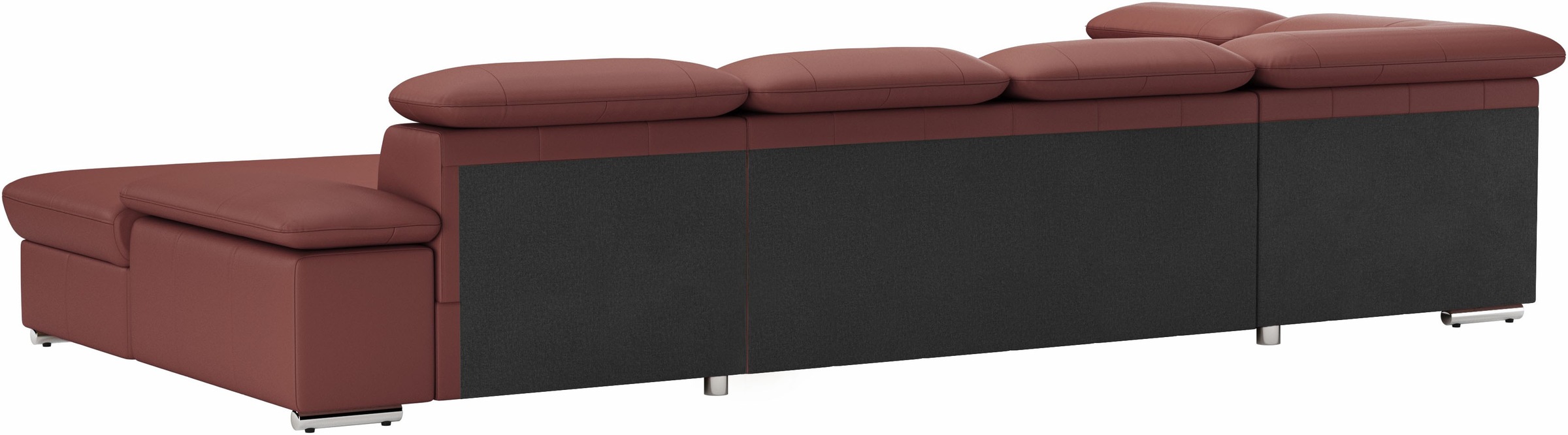 sit&more Wohnlandschaft »Valantine U-Form, B: 349 cm« mit Arm- & Kopfteilverstellung, optional mit Bettfunktion