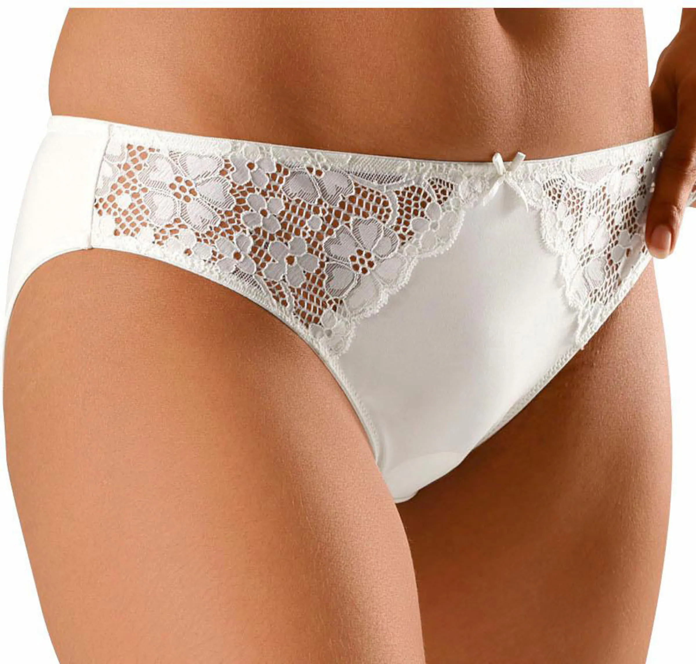 petite fleur Slip in beere+creme+schwarz
