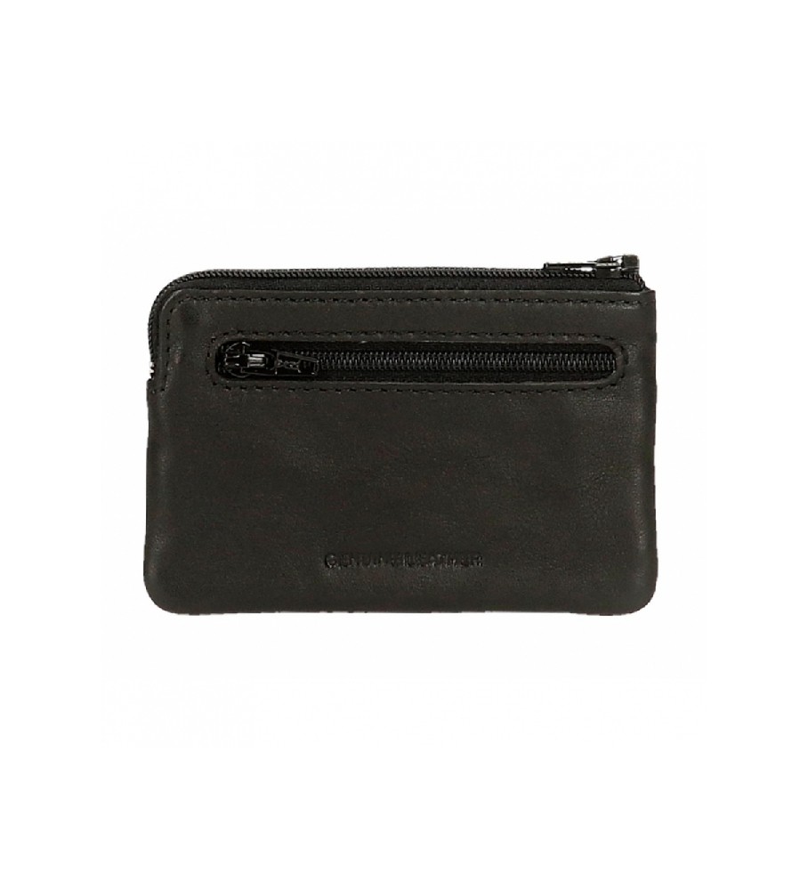 Bolsa Joumma Monedero Adept Max Preta - 11x7x1,5cm -